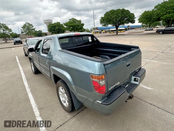 2008 Honda Ridgeline RTL with VIN 2HJYK16548H515480, listed as a Copart auction lot 55184615 with 161,924 mi miles and Clean Title. Bid and sale history available at carsss.com. Image 3.