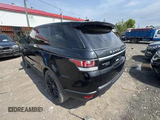 2017 Land Rover Range Rover Sport HSE z VIN SALWR2FK1HA128511, wystawiony jako Copart lot #62284745 z przebiegiem 119 383 mil mil oraz Szkoda całkowita • Salvage title. Historia ofert i sprzedaży dostępna na DreamBid. Obrazek 3.