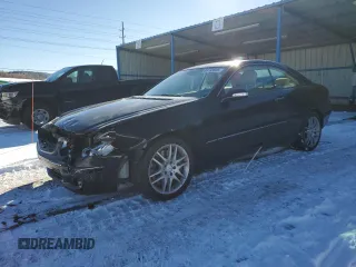 2008 Mercedes-Benz CLK-Class 3.5L with VIN WDBTJ56H68F236034, listed as a Copart auction lot 88163635 with 156,478 mi miles and Salvage Title. Bid and sale history available at carsss.com. Image 1.