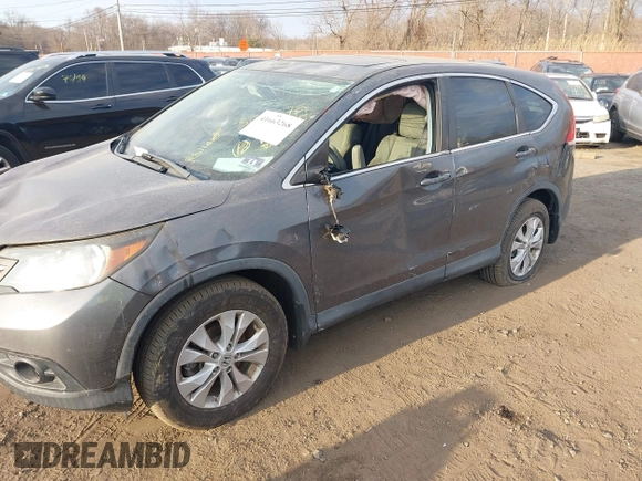 2013 Honda CR-V EX with VIN 2HKRM4H58DH674473, listed as a IAAI auction lot 41663268 with 53,997 mi miles and . Bid and sale history available at carsss.com. Image 6.