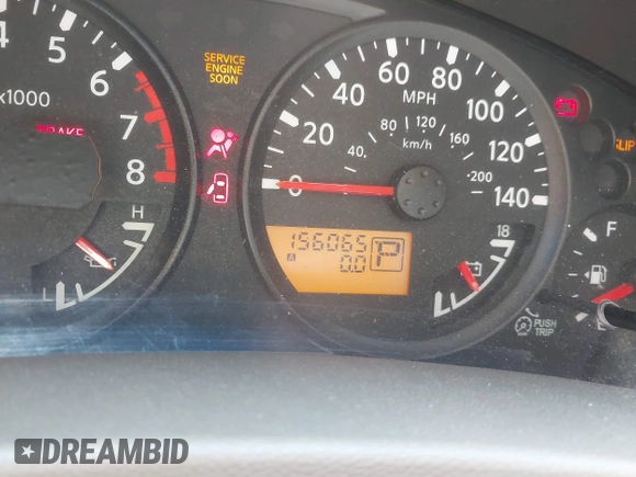 2008 Nissan Frontier SE with VIN 1N6AD06W48C409808, listed as a IAAI auction lot 42413484 with 156,065 mi miles and . Bid and sale history available at DreamBid. Image 7.