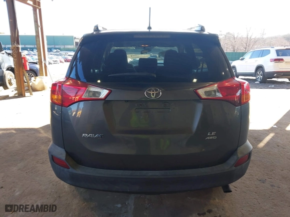 2015 Toyota RAV4 LE with VIN 2T3BFREV0FW274383, listed as a IAAI auction lot 41742051 with 120,427 mi miles. Bid and sale history available at carsss.com. Image 16.