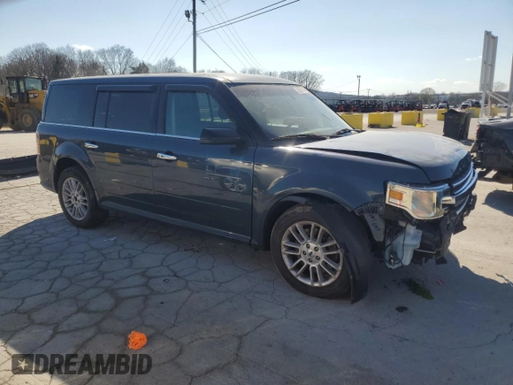 2016 Ford Flex SEL with VIN 2FMHK6C81GBA19274, listed as a Copart auction lot 50528915 with 92,983 mi miles and Salvage Title. Bid and sale history available at carsss.com. Image 4.