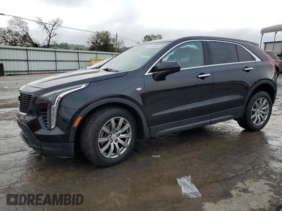 2021 Cadillac XT4 AWD Luxury with VIN 1GYFZBR45MF010862, listed as a Copart auction lot 73119644 with 41,436 mi miles and Salvage Title. Bid and sale history available at carsss.com. Image 1.
