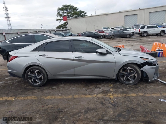 2023 Hyundai Elantra Limited with VIN 5NPLP4AG8PH114305, listed as a IAAI auction lot 41529640 with 30,498 mi miles. Bid and sale history available at carsss.com. Image 13.