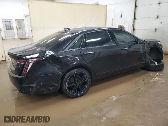 2020 Cadillac CT6 Premium Luxury with VIN 1G6KE5RS1LU108493, listed as a Copart auction lot 87743705 with 39,088 mi miles and Salvage title. Bid and sale history available at DreamBid. Image 3.