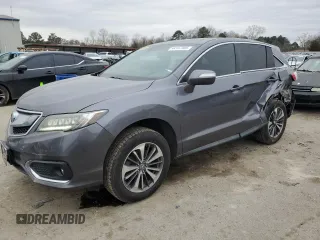 2018 Acura RDX w/Advance Pkg with VIN 5J8TB4H72JL000115, listed as a Copart auction lot 44157335 with 121,870 mi miles and Salvage Title. Bid and sale history available at carsss.com. Image 1.