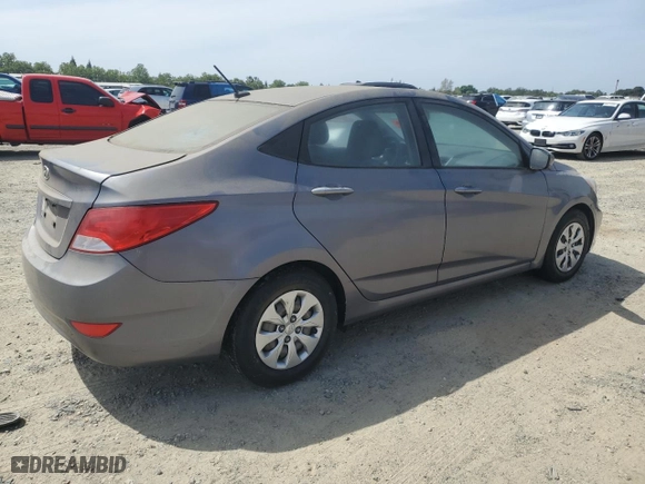 2015 Hyundai Accent GLS with VIN KMHCT4AE0FU931262, listed as a Copart auction lot 54516325 with 58,200 mi miles and Clean Title. Bid and sale history available at carsss.com. Image 3.
