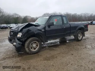 2007 Ford Ranger STX with VIN 1FTYR44U97PA25851, listed as a Copart auction lot 86452244 with 163,399 mi miles and Clean Title. Bid and sale history available at carsss.com. Image 1.