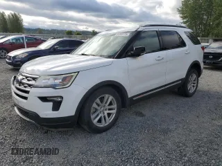 2018 Ford Explorer XLT with VIN 1FM5K8D83JGA26157, listed as a Copart auction lot 61283175 with 66,369 mi miles and Salvage title. Bid and sale history available at DreamBid. Image 1.