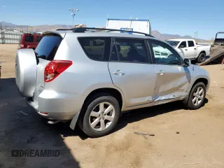 2008 Toyota RAV4 Ltd with VIN JTMBK31V585046615, listed as a Copart auction lot 50767085 with 143,363 mi miles and Salvage Title. Bid and sale history available at carsss.com. Image 3.