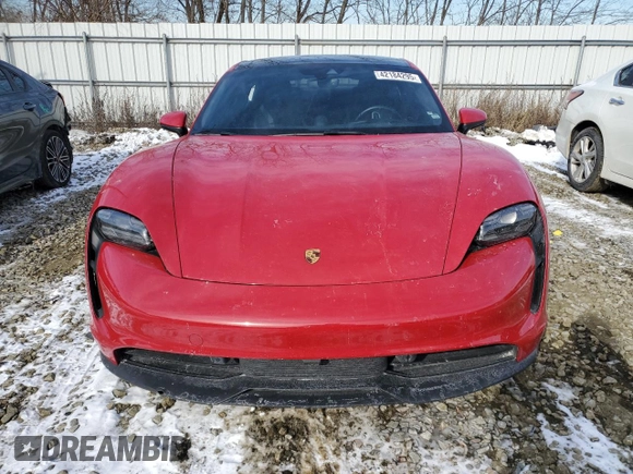 2021 Porsche Taycan 4S with VIN WP0AB2Y12MSA42674, listed as a Copart auction lot 42184295 with Not provided miles and Salvage title. Bid and sale history available at DreamBid. Image 5.