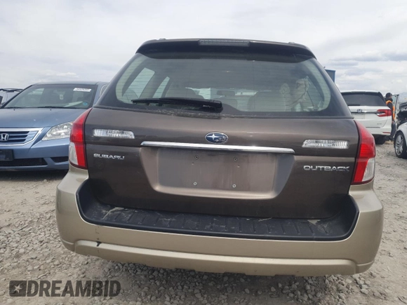 2008 Subaru Outback i z VIN 4S4BP61C187365883, wystawiony jako Copart lot #54420125 z przebiegiem 131 991 mil mil oraz Szkoda całkowita • Salvage title. Historia ofert i sprzedaży dostępna na DreamBid. Obrazek 6.