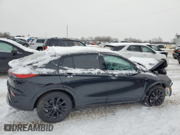 2025 Buick Envista Sport Touring with VIN KL47LBEP8SB056079, listed as a Copart auction lot 88099265 with 3,105 mi miles and Salvage Title. Bid and sale history available at DreamBid. Image 3.