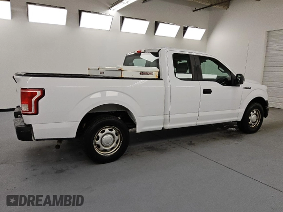 2015 Ford F-150 XL with VIN 1FTEX1C8XFKE23089, listed as a Copart auction lot 57988775 with 155,806 mi miles and Clean title. Bid and sale history available at DreamBid. Image 3.
