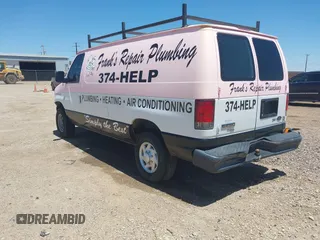 2014 Ford Econoline Cargo Commercial z VIN 1FTNE2EL2EDA81251, wystawiony jako IAAI lot #42326135 z przebiegiem 158 932 mil mil oraz . Historia ofert i sprzedaży dostępna na DreamBid. Obrazek 3.