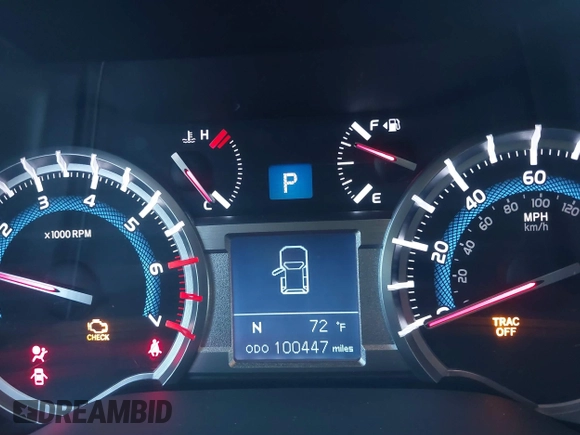 2015 Toyota 4Runner Limited with VIN JTEBU5JR0F5216462, listed as a IAAI auction lot 41665409 with 100,447 mi miles and . Bid and sale history available at carsss.com. Image 7.