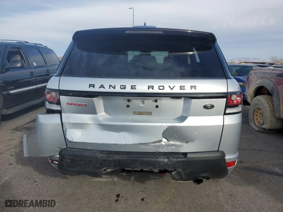 2017 Land Rover Range Rover Sport HSE Dynamic with VIN SALWV2FV5HA678932, listed as a Copart auction lot 86655634 with 97,860 mi miles and Salvage Title. Bid and sale history available at carsss.com. Image 6.