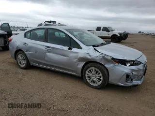 2017 Subaru Impreza Premium with VIN 4S3GKAB67H3622556, listed as a Copart auction lot 61629265 with 86,580 mi miles and Salvage title. Bid and sale history available at DreamBid. Image 4.