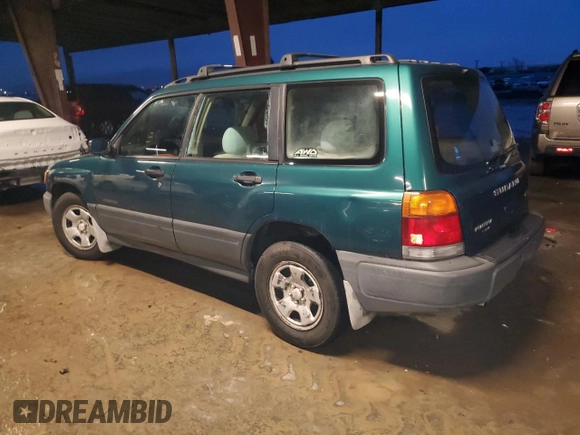 1999 Subaru Forester L with VIN JF1SF6351XH717087, listed as a Copart auction lot 85509274 with 59,695 mi miles and Salvage Title. Bid and sale history available at carsss.com. Image 2.