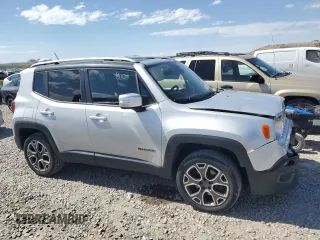2015 Jeep Renegade Limited z VIN ZACCJBDT8FPB42089, wystawiony jako Copart lot #57582975 z przebiegiem 99 289 mil mil oraz Szkoda całkowita • Salvage title. Historia ofert i sprzedaży dostępna na DreamBid. Obrazek 4.