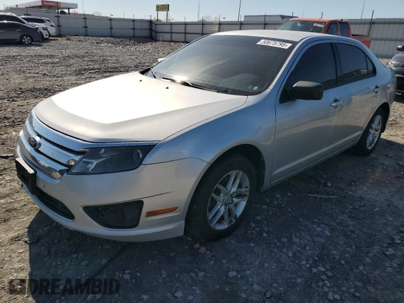 2012 Ford Fusion S with VIN 3FAHP0GA5CR143761, listed as a Copart auction lot 50675795 with 184,953 mi miles and Salvage Title. Bid and sale history available at carsss.com. Image 1.