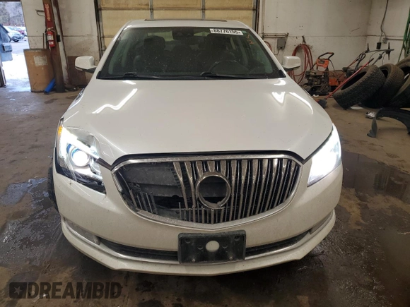 2016 Buick LaCrosse Sport Touring with VIN 1G4G45G35GF266018, listed as a Copart auction lot 88776155 with 104,790 mi miles and Salvage Title. Bid and sale history available at carsss.com. Image 5.