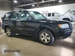 2007 Subaru Forester X with VIN JF1SG63637H705612, listed as a Copart auction lot 76387234 with 136,300 mi miles and Salvage Title. Bid and sale history available at carsss.com. Image 4.