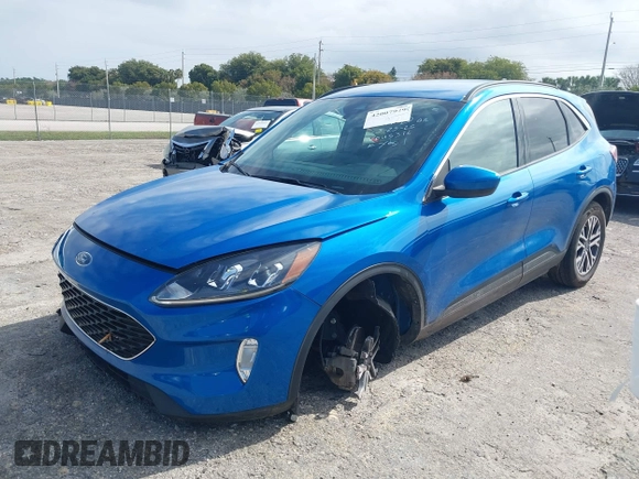 2020 Ford Escape SEL with VIN 1FMCU0H60LUB45316, listed as a IAAI auction lot 42007949 with 58,560 mi miles and . Bid and sale history available at carsss.com. Image 19.