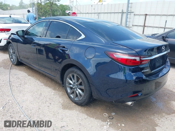 2018 Mazda 6 Sport with VIN JM1GL1UM7J1334658, listed as a IAAI auction lot 41938763 with 129,563 mi miles. Bid and sale history available at carsss.com. Image 3.