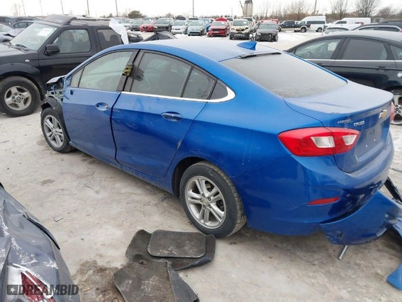 2017 Chevrolet Cruze LT with VIN 1G1BE5SM7H7178863, listed as a IAAI auction lot 41373324 with 110,518 mi miles. Bid and sale history available at carsss.com. Image 3.