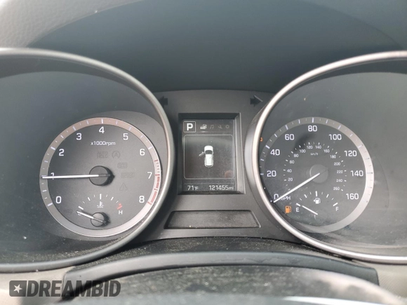 2018 Hyundai Santa Fe 2.4L with VIN 5NMZT3LB6JH078152, listed as a Copart auction lot 54418675 with 121,455 mi miles and Salvage title. Bid and sale history available at DreamBid. Image 9.