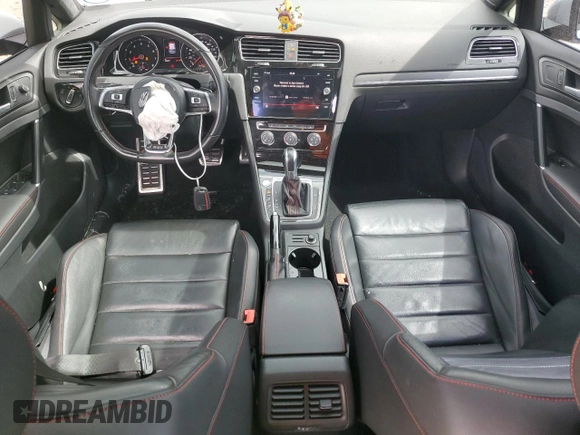2019 Volkswagen Golf GTI S with VIN 3VW6T7AU8KM003186, listed as a Copart auction lot 53166134 with 54,672 mi miles and Non Repairable. Bid and sale history available at carsss.com. Image 8.