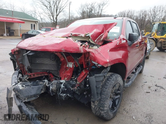 2021 Chevrolet Silverado 1500 LT Trail Boss with VIN 3GCPYFEL0MG161771, listed as a IAAI auction lot 41671905 with 44,047 mi miles and . Bid and sale history available at DreamBid. Image 6.
