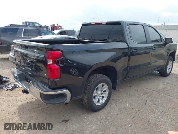 2025 Chevrolet Silverado 1500 LT with VIN 1GCPACED8SZ128090, listed as a IAAI auction lot 42158661 with 5,869 mi miles and . Bid and sale history available at DreamBid. Image 4.