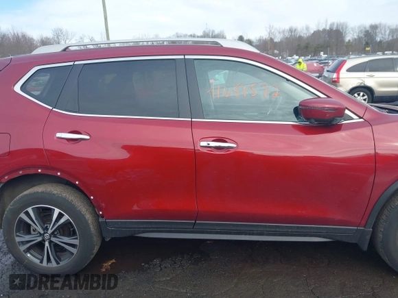 2020 Nissan Rogue SL with VIN 5N1AT2MV2LC730231, listed as a IAAI auction lot 41651572 with 21,508 mi miles and . Bid and sale history available at DreamBid. Image 13.