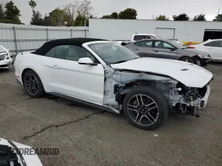 2018 Ford Mustang EcoBoost Premium with VIN 1FATP8UH7J5111002, listed as a Copart auction lot 51453885 with 60,219 mi miles and Salvage Title. Bid and sale history available at carsss.com. Image 4.
