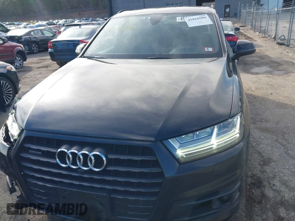 2018 Audi Q7 Prestige with VIN WA1VABF78JD030600, listed as a IAAI auction lot 41810589 with 88,182 mi miles and . Bid and sale history available at DreamBid. Image 12.