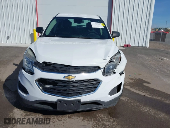 2016 Chevrolet Equinox LS with VIN 2GNALBEK2G1122043, listed as a IAAI auction lot 41757417 with 156,894 mi miles and . Bid and sale history available at carsss.com. Image 12.