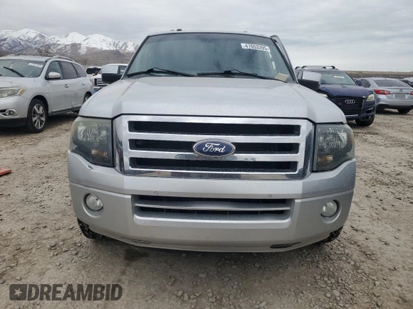 2014 Ford Expedition Max Limited with VIN 1FMJK1K59EEF57198, listed as a Copart auction lot 47653395 with 159,945 mi miles and Salvage title. Bid and sale history available at DreamBid. Image 5.