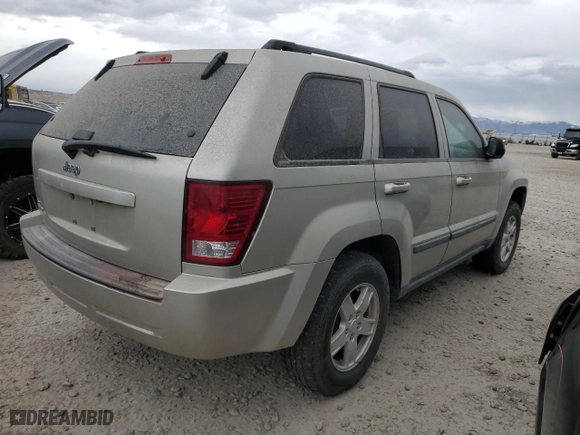 2007 Jeep Grand Cherokee Laredo with VIN 1J8GR48K67C565209, listed as a Copart auction lot 48828505 with 0 mi miles and Clean Title. Bid and sale history available at carsss.com. Image 3.