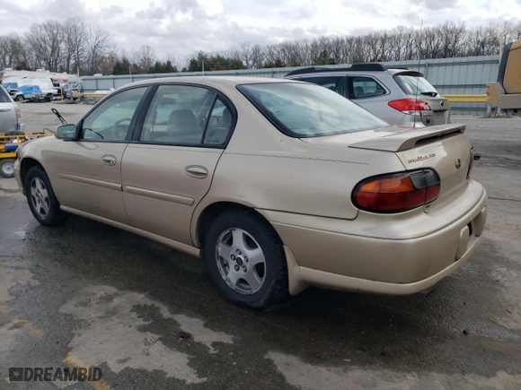 2002 Chevrolet Malibu LS with VIN 1G1NE52J12M630415, listed as a Copart auction lot 45116624 with 155,818 mi miles and Salvage Title. Bid and sale history available at carsss.com. Image 2.