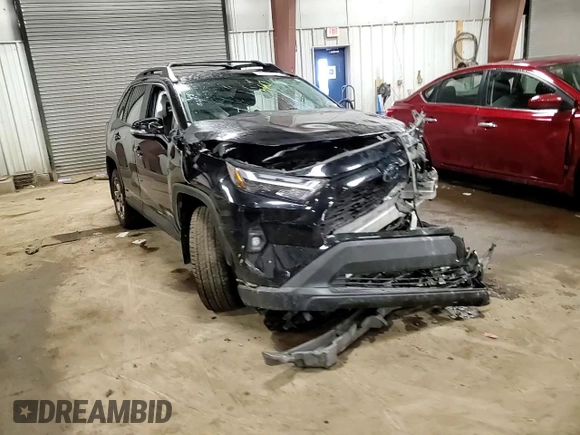 2023 Toyota RAV4 Hybrid XLE with VIN 2T3UWRFV2PW173709, listed as a Copart auction lot 44143205 with 23,050 mi miles and Salvage Title. Bid and sale history available at carsss.com. Image 11.
