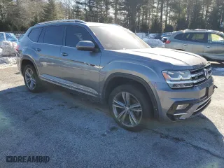 2019 Volkswagen Atlas 3.6L V6 SE w/Technology R-Line with VIN 1V2XR2CA4KC589607, listed as a Copart auction lot 46034575 with 129,684 mi miles and Non Repairable. Bid and sale history available at carsss.com. Image 4.