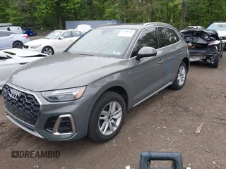 2023 Audi Q5 S line Premium with VIN WA1GAAFY2P2013050, listed as a IAAI auction lot 42208300 with 22,218 mi miles and . Bid and sale history available at DreamBid. Image 17.