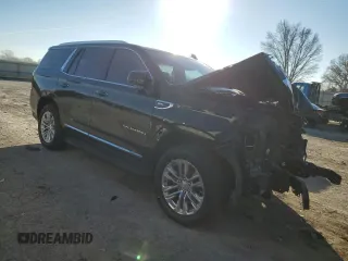 2022 GMC Yukon SLT with VIN 1GKS2BKD3NR318572, listed as a Copart auction lot 85998704 with 60,435 mi miles and Salvage Title. Bid and sale history available at carsss.com. Image 4.