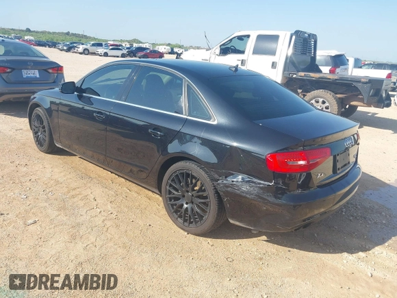 2013 Audi A4 Premium Plus z VIN WAUFFAFL4DN018801, wystawiony jako IAAI lot #42390841 z przebiegiem 151 010 mil mil oraz . Historia ofert i sprzedaży dostępna na DreamBid. Obrazek 3.