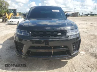2020 Land Rover Range Rover Sport SVR z VIN SALWZ2RE5LA725837, wystawiony jako Copart lot #73932264 z przebiegiem Nie podano mil oraz Nie do naprawy • Non repairable. Historia ofert i sprzedaży dostępna na DreamBid. Obrazek 5.