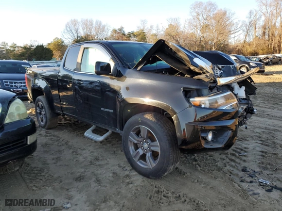 2017 Chevrolet Colorado 4WD LT with VIN 1GCHTCEN4H1155592, listed as a Copart auction lot 86868474 with 37,639 mi miles and Salvage Title. Bid and sale history available at carsss.com. Image 4.
