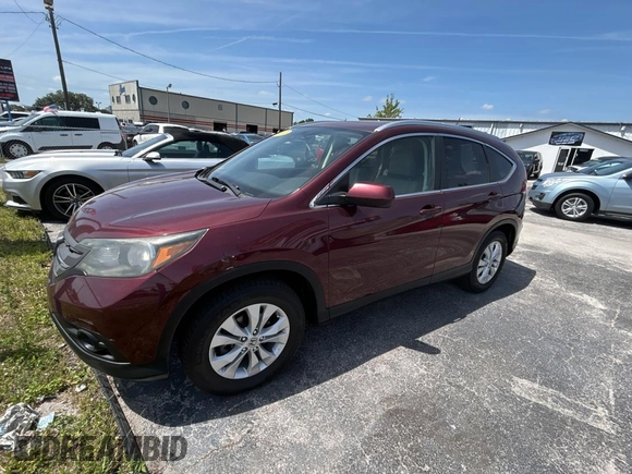 2012 Honda CR-V EX-L with VIN 5J6RM4H77CL077157, listed as a Copart auction lot 54171405 with 210,012 mi miles and Clean Title. Bid and sale history available at carsss.com. Image 2.